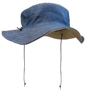 N'Ice Caps Kids Reversible Adjustable Cotton Twill Aussie Sun Protection Hat