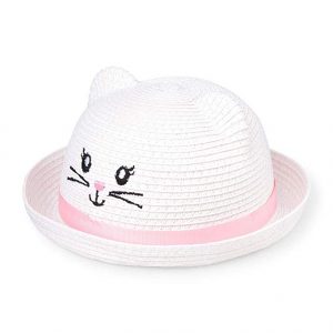 The Children's Place Baby Girls Novelty Graphic Straw Hat