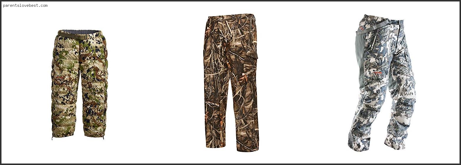 Best Cold Weather Hunting Pants