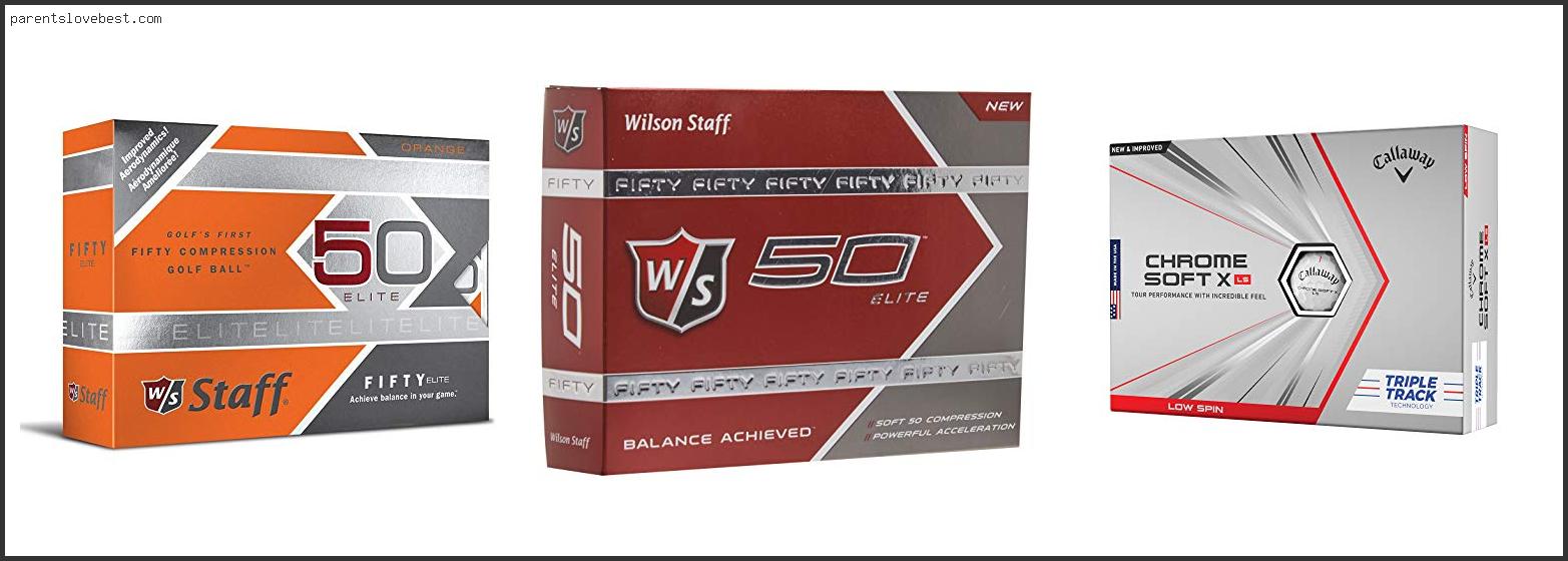 Best Low Spin Golf Balls For High Handicappers