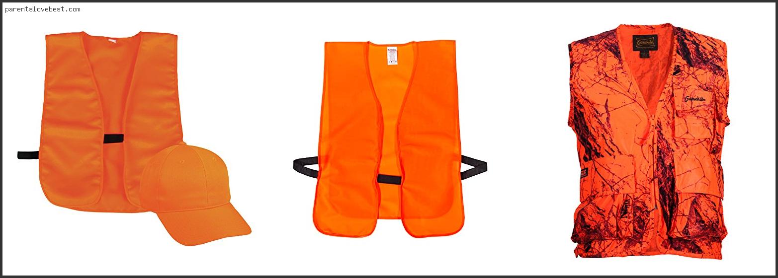 Best Orange Vest For Deer Hunting