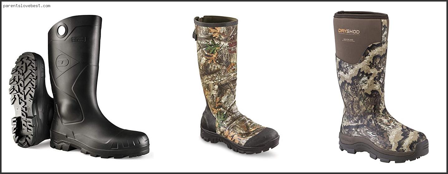 Best Rubber Boots For Bow Hunting