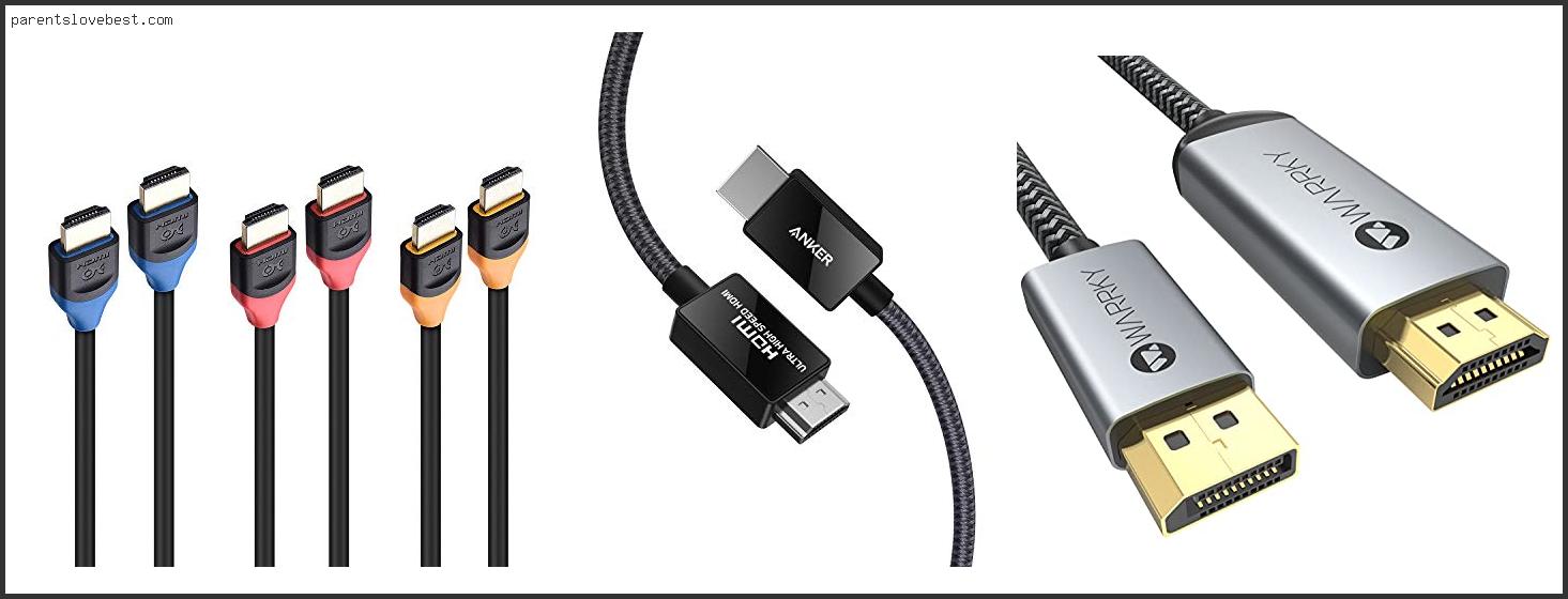 Best Hdmi Cable For 120hz