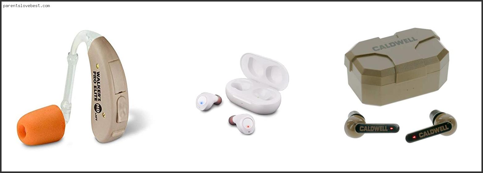 Best Hunting Hearing Aids