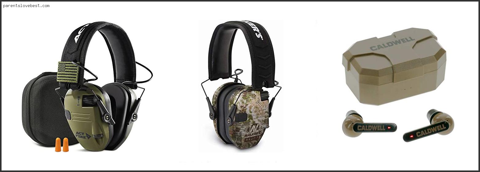 Best Electronic Ear Muffs For Duck Hunting
