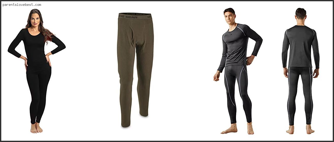 Top 10 Best Long Underwear For Cold Weather Hunting – To Buy Online Best Long Underwear For Cold Weather Hunting