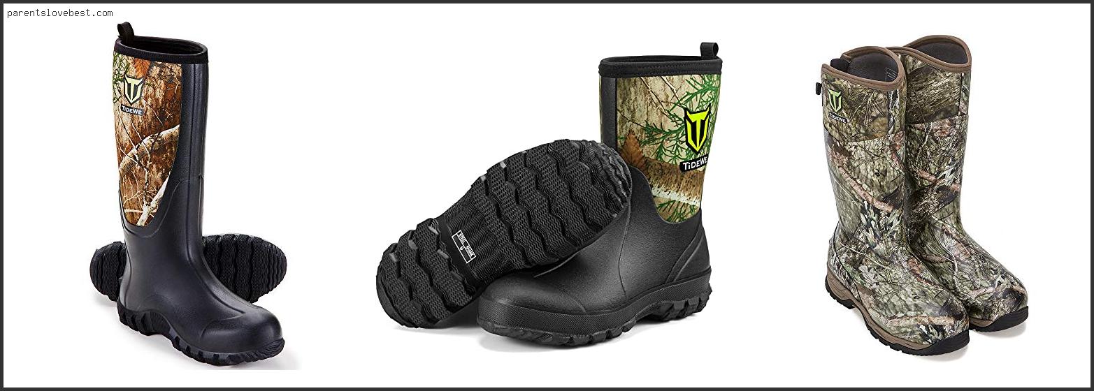 Top 10 Best Rubber Hunting Boots – To Buy Online Best Rubber Hunting Boots
