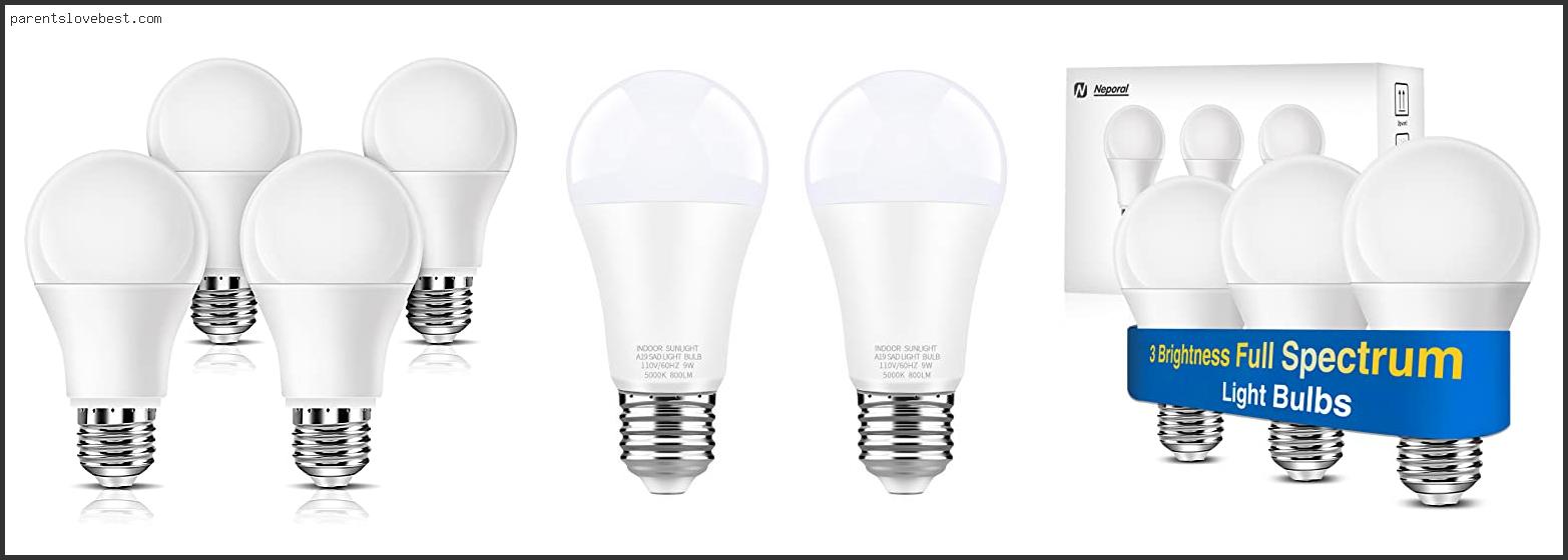 Best Full Spectrum Light Bulbs